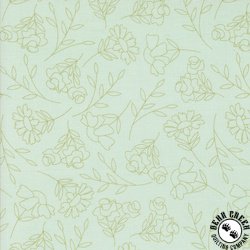 Moda Abloom Springtime Sketch Robins Egg Moda Abloom Springtime Sketch Robins Egg