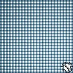 Maywood Studio Beautiful Basics Classic Check Ocean Blue Maywood Studio Beautiful Basics Classic Check Ocean Blue