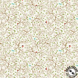 Windham Fabrics Enchanted Woods Branches Ivory