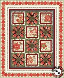 Holiday Botanical Free Quilt Pattern