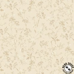 Marcus Fabrics Wild Flowers Branches Cream Marcus Fabrics Wild Flowers Branches Cream