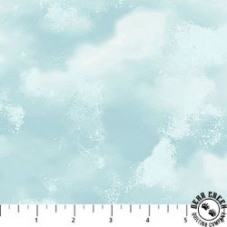 Northcott Highland Home Clouds Light Blue Northcott Highland Home Clouds Light Blue