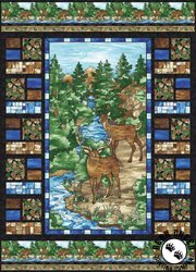 Mosaic Forest Free Quilt Pattern