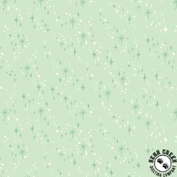 Andover Fabrics Fairytales Stardust Gossamer Green