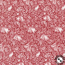 Moda Berry And Pine Bell Song Cranberry Moda Berry And Pine Bell Song Cranberry