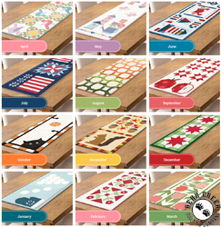 Table Runner Kit of the Month 2027 - REGISTRATION