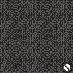 Maywood Studio Marlowe Geo Pattern Black