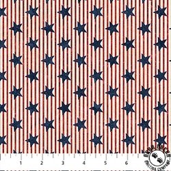Northcott Stonehenge Stars and Stripes 13 Stars and Stripes Navy/Multi