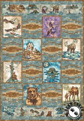 Wilderness Expressions - Wildlife Preserve Free Quilt Pattern by Robert Kaufman Fabrics