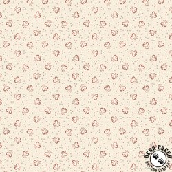 Marcus Fabrics Pint Sized Neutrals Divided Heart Pink Marcus Fabrics Pint Sized Neutrals Divided Heart Pink