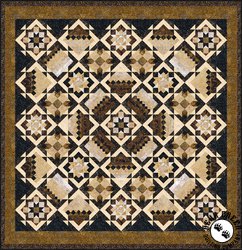 Cinnamon Twist Batik Quilt Kit - RESERVATION