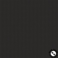 Riley Blake Designs Stitcher's Flannel Houndstooth Black Riley Blake Designs Stitcher's Flannel Houndstooth Black