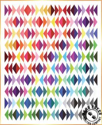 Gelato Ombre Glimmer Free Quilt Pattern