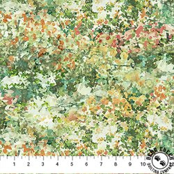 Northcott The Great Outdoors Meadow Scene Green/Multi