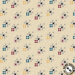 Marcus Fabrics Gentry's Mill Geo Cream