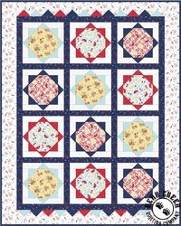 Red White and Bloom Beach Blanket Free Quilt Pattern Red White and Bloom Beach Blanket Free Quilt Pattern