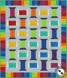 Daisy Dots Free Quilt Pattern