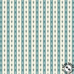 Andover Fabrics Heartland Harvest Stripe Bluebird