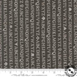 Moda Agatha Road Alphabet Midnight