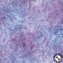 Wilmington Prints Mystic Vineyard Batik Ferns Light Purple