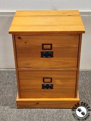Legal Size Wood File Cabinet