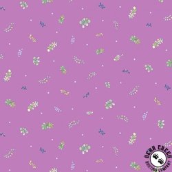 P&B Textiles Happy Ocean Life Tossed Seaweed Purple P&B Textiles Happy Ocean Life Tossed Seaweed Purple