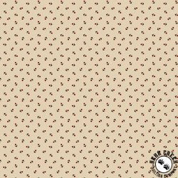Marcus Fabrics Pint Sized Neutrals V Square Red Marcus Fabrics Pint Sized Neutrals V Square Red