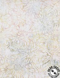 Wilmington Prints Plum Bouquet Batiks Florals and Leaves ivory