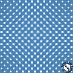 Maywood Studio Kimberbell Star Spangled Beauty Tiny Quilt Stars Soft Blue