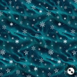 Blank Quilting Comfort and Joy Snowflakes Dark Aqua Blank Quilting Comfort and Joy Snowflakes Dark Aqua