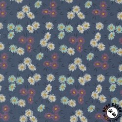 Moda Seaglass Summer Beach Asters Indigo Sea Moda Seaglass Summer Beach Asters Indigo Sea
