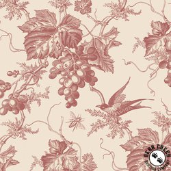 Marcus Fabrics Summer House Toile Rose