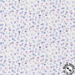 Moda Delphinium Sea Pink Snowdrop Moda Delphinium Sea Pink Snowdrop