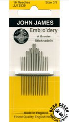 John James Needles - Embroidery - 3/9