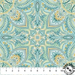 Northcott Mariposa Multi Mandala Teal/Multi Northcott Mariposa Multi Mandala Teal/Multi