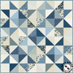 Blue Sky Stargazer Free Quilt Pattern by Andover Fabrics