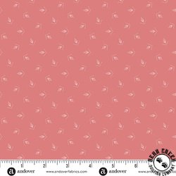 Andover Fabrics Itsy Bits Pine Cone Rose