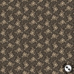 Windham Fabrics Circa Onyx Primrose Espresso