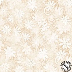 QT Fabrics Oasis Tonal Floral Tan QT Fabrics Oasis Tonal Floral Tan