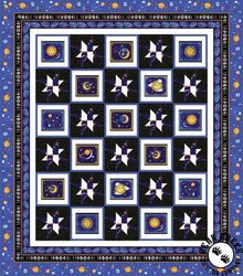 Starlight Free Quilt Pattern by Henry Glass & Co., Inc.