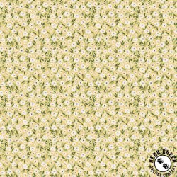 Clothworks Violetta Daisies Yellow