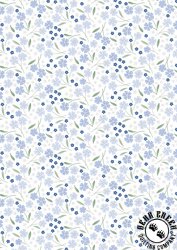 Lewis and Irene Fabrics Forever Blooms Forevermore White Lewis and Irene Fabrics Forever Blooms Forevermore White