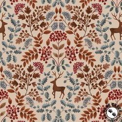 Lewis and Irene Fabrics Cranborne Chase Light Oak