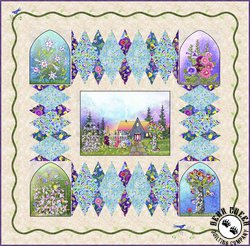 Garden Delight Free Quilt Pattern