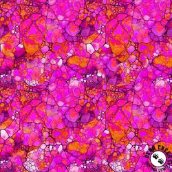 QT Fabrics Night Flight Mosaic Pink QT Fabrics Night Flight Mosaic Pink