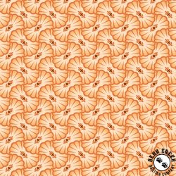 P&B Textiles Koi Pond Lily Pad Geo Orange P&B Textiles Koi Pond Lily Pad Geo Orange