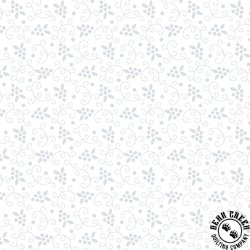Henry Glass Quilters Flour IV Grape Clusters White on White Henry Glass Quilters Flour IV Grape Clusters White on White