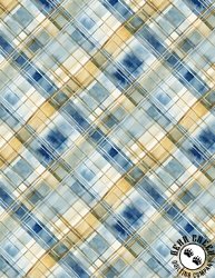 Wilmington Prints Sunkissed Plaid Blue Wilmington Prints Sunkissed Plaid Blue