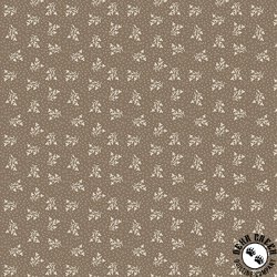 Windham Fabrics Circa Onyx Posy Walnut