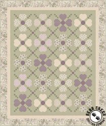 Flower Garden Trellis Free Quilt Pattern